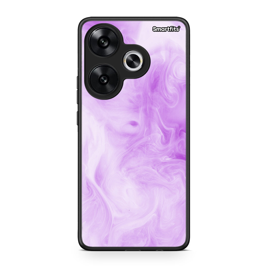 99 - Xiaomi Poco F6 Watercolor Lavender case, cover, bumper