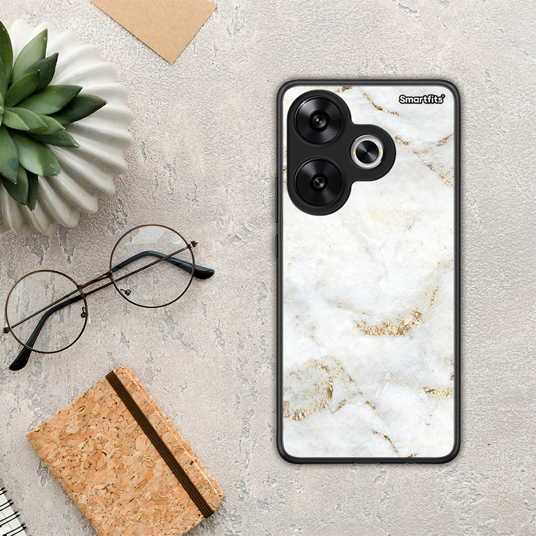 White Gold Marble - Xiaomi Poco F6