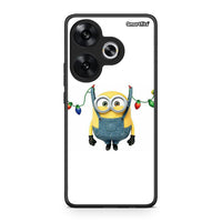 Thumbnail for Xiaomi Poco F6 Xmas Minion Lights θήκη από τη Smartfits με σχέδιο στο πίσω μέρος και μαύρο περίβλημα | Smartphone case with colorful back and black bezels by Smartfits