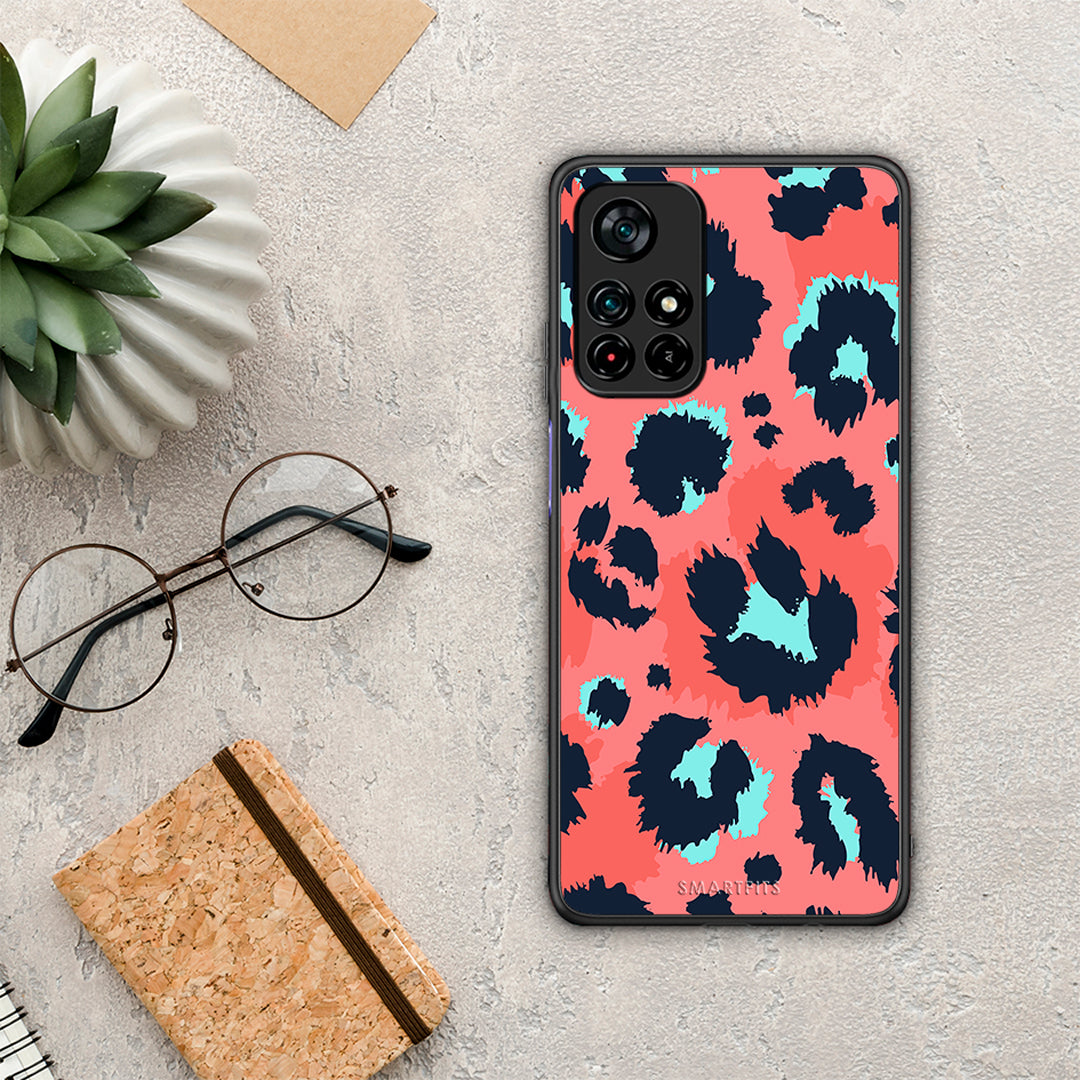 Animal Pink Leopard - Xiaomi Redmi Note 11S 5G θήκη