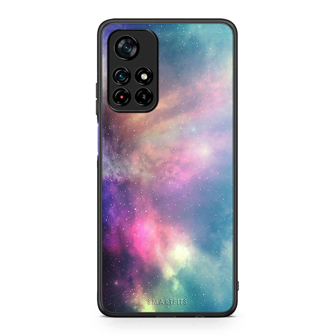 105 - Xiaomi Poco M4 Pro 5G Rainbow Galaxy case, cover, bumper