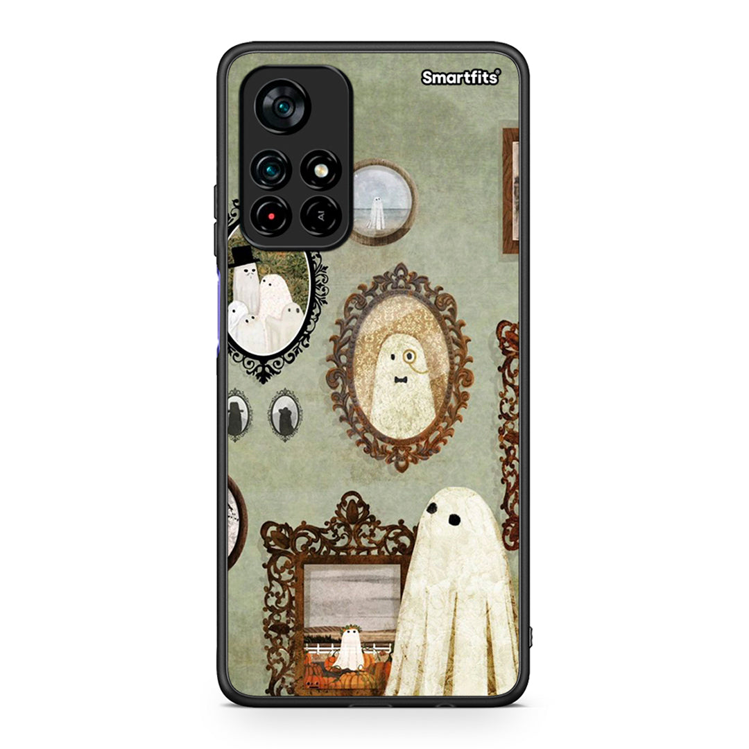 Xiaomi Poco M4 Pro 5G Halloween Ghost Season θήκη από τη Smartfits με σχέδιο στο πίσω μέρος και μαύρο περίβλημα | Smartphone case with colorful back and black bezels by Smartfits