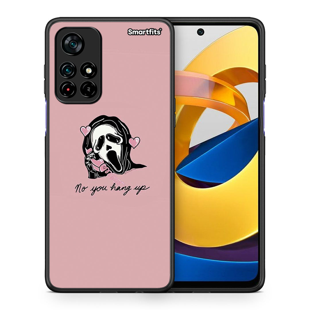 Θήκη Xiaomi Poco M4 Pro 5G Halloween Hang Up από τη Smartfits με σχέδιο στο πίσω μέρος και μαύρο περίβλημα | Xiaomi Poco M4 Pro 5G Halloween Hang Up case with colorful back and black bezels