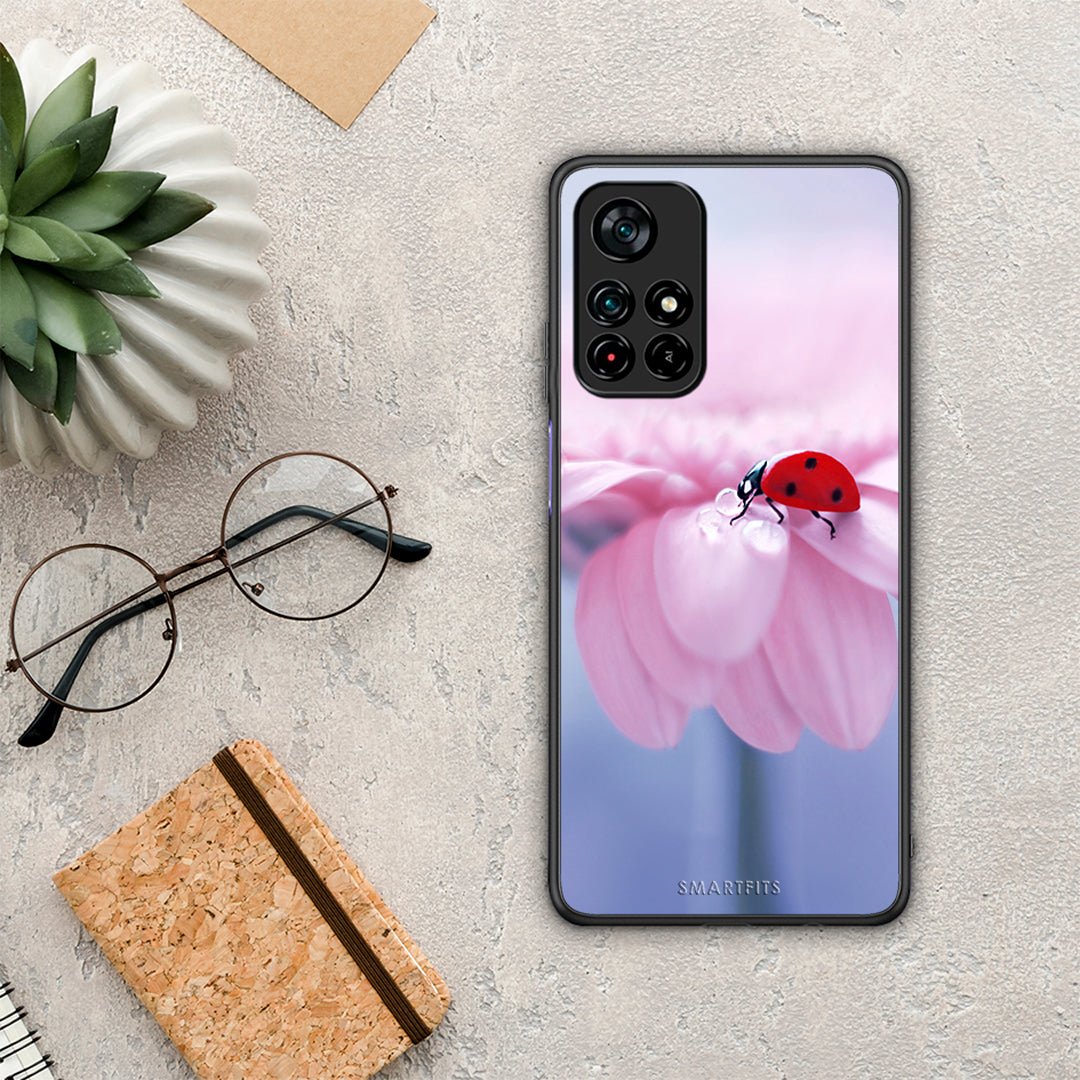 Ladybug Flower - Xiaomi Redmi Note 11S 5G θήκη