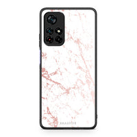 Thumbnail for 116 - Xiaomi Poco M4 Pro 5G Pink Splash Marble case, cover, bumper