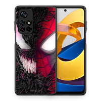 Thumbnail for Θήκη Xiaomi Poco M4 Pro 5G SpiderVenom PopArt από τη Smartfits με σχέδιο στο πίσω μέρος και μαύρο περίβλημα | Xiaomi Poco M4 Pro 5G SpiderVenom PopArt case with colorful back and black bezels