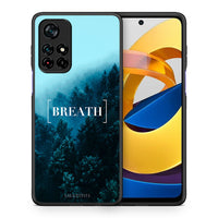 Thumbnail for Θήκη Xiaomi Poco M4 Pro 5G Breath Quote από τη Smartfits με σχέδιο στο πίσω μέρος και μαύρο περίβλημα | Xiaomi Poco M4 Pro 5G Breath Quote case with colorful back and black bezels