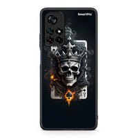 Thumbnail for Xiaomi Poco M4 Pro 5G Skull King Ace θήκη από τη Smartfits με σχέδιο στο πίσω μέρος και μαύρο περίβλημα | Smartphone case with colorful back and black bezels by Smartfits