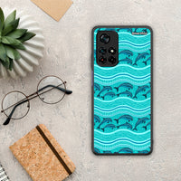 Thumbnail for Swimming Dolphins - Xiaomi Redmi Note 11S 5G θήκη