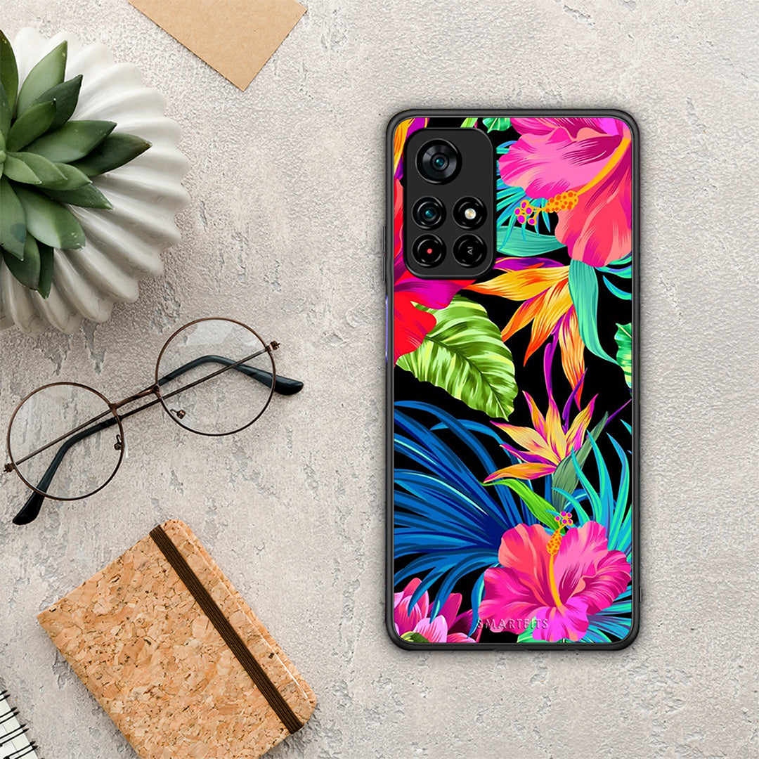 Tropical Flowers - Xiaomi Redmi Note 11S 5G θήκη