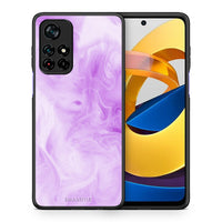 Thumbnail for Θήκη Xiaomi Poco M4 Pro 5G Lavender Watercolor από τη Smartfits με σχέδιο στο πίσω μέρος και μαύρο περίβλημα | Xiaomi Poco M4 Pro 5G Lavender Watercolor case with colorful back and black bezels