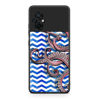 Thumbnail for Xiaomi Poco M5 / Redmi Note 11E Chevron Devilfish θήκη από τη Smartfits με σχέδιο στο πίσω μέρος και μαύρο περίβλημα | Smartphone case with colorful back and black bezels by Smartfits