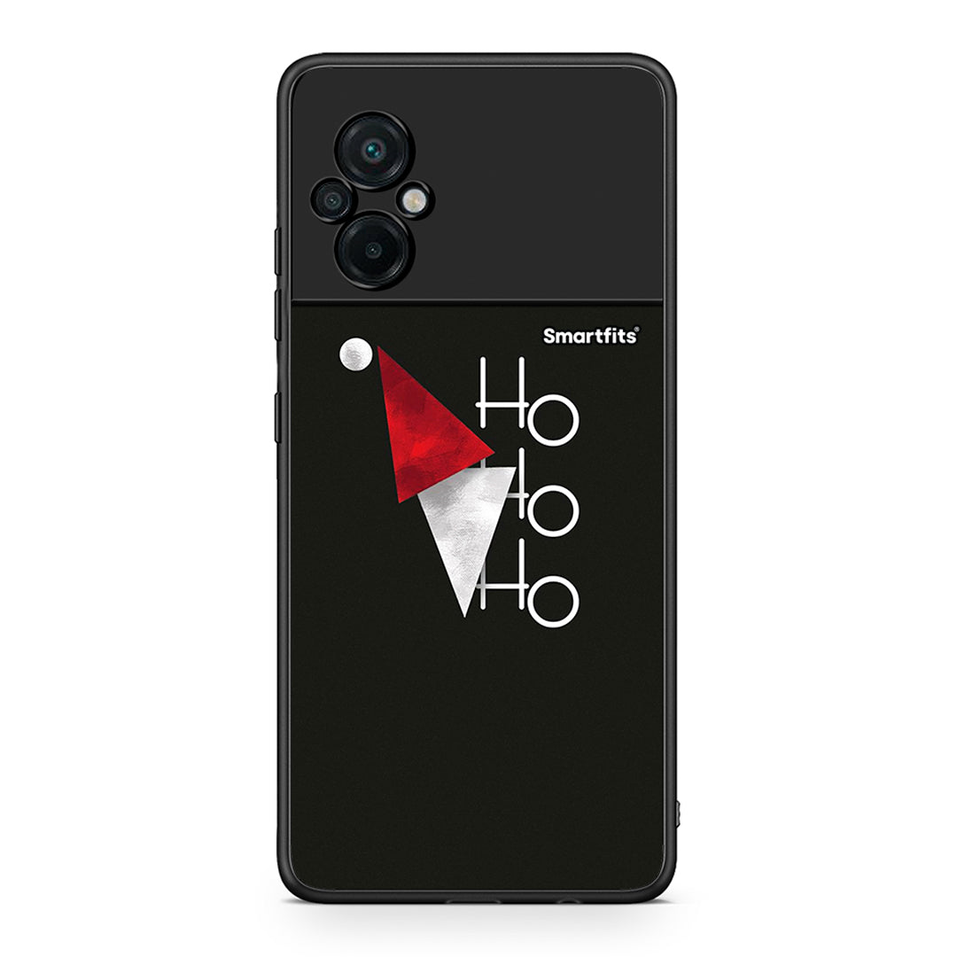 Xiaomi Poco M5 / Redmi Note 11E Minimal Christmas θήκη από τη Smartfits με σχέδιο στο πίσω μέρος και μαύρο περίβλημα | Smartphone case with colorful back and black bezels by Smartfits