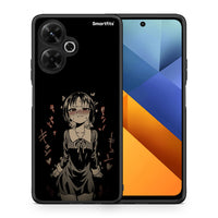 Thumbnail for Θήκη Xiaomi Poco M6 4G Anime Girl από τη Smartfits με σχέδιο στο πίσω μέρος και μαύρο περίβλημα | Xiaomi Poco M6 4G Anime Girl case with colorful back and black bezels