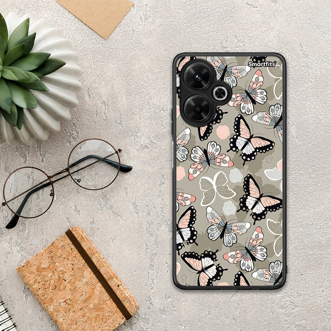 Boho Butterflies - Xiaomi Poco M6 4G θήκη