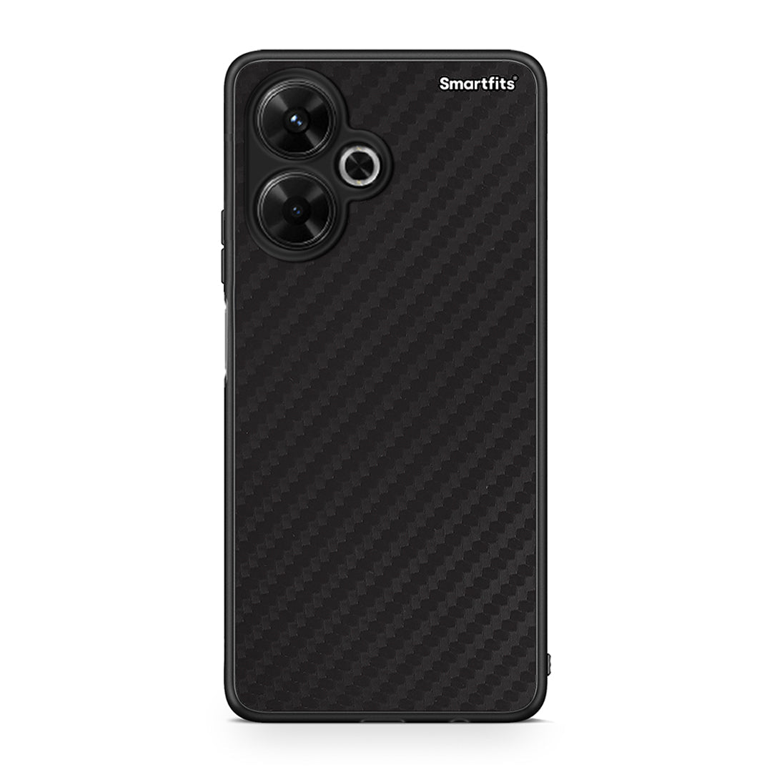 Xiaomi Poco M6 4G Carbon Black θήκη από τη Smartfits με σχέδιο στο πίσω μέρος και μαύρο περίβλημα | Smartphone case with colorful back and black bezels by Smartfits