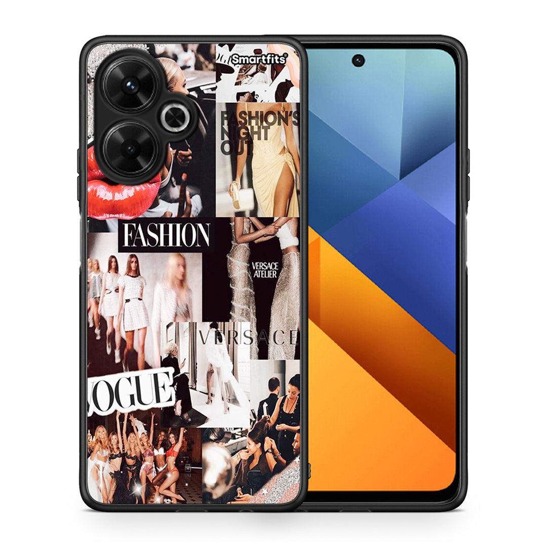 Collage Fashion - Xiaomi Poco M6 4G θήκη