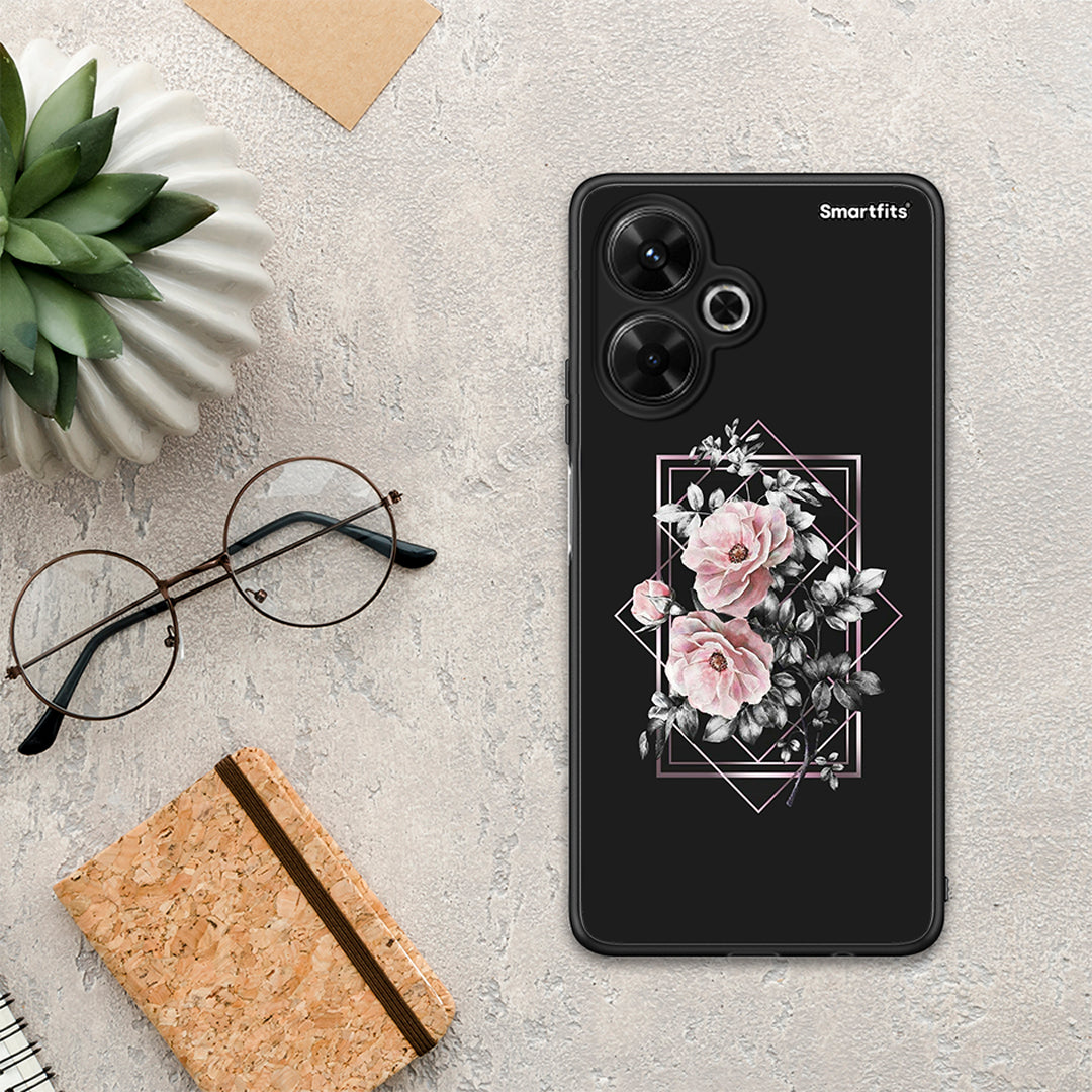 Flower Frame - Xiaomi Poco M6 4G θήκη