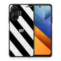 Thumbnail for Θήκη Xiaomi Poco M6 4G Get Off από τη Smartfits με σχέδιο στο πίσω μέρος και μαύρο περίβλημα | Xiaomi Poco M6 4G Get Off case with colorful back and black bezels