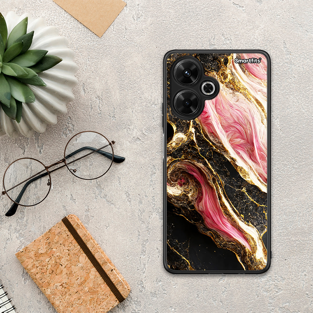 Glamorous Pink Marble - Xiaomi Poco M6 4G θήκη