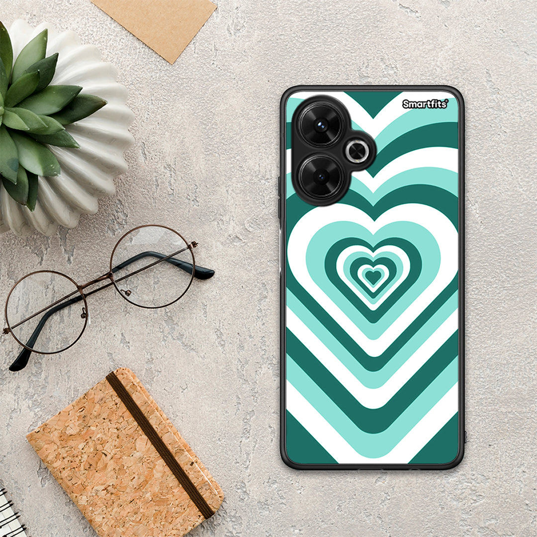 Green Hearts - Xiaomi Poco M6 4G θήκη