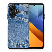 Thumbnail for Θήκη Xiaomi Poco M6 4G Jeans Pocket από τη Smartfits με σχέδιο στο πίσω μέρος και μαύρο περίβλημα | Xiaomi Poco M6 4G Jeans Pocket case with colorful back and black bezels