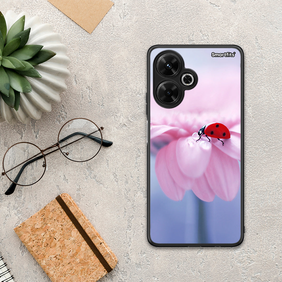 Ladybug Flower - Xiaomi Poco M6 4G θήκη