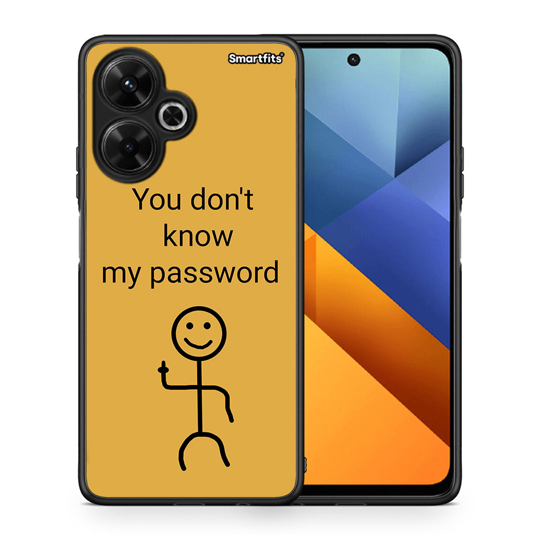 My Password - Xiaomi Poco M6 4G θήκη