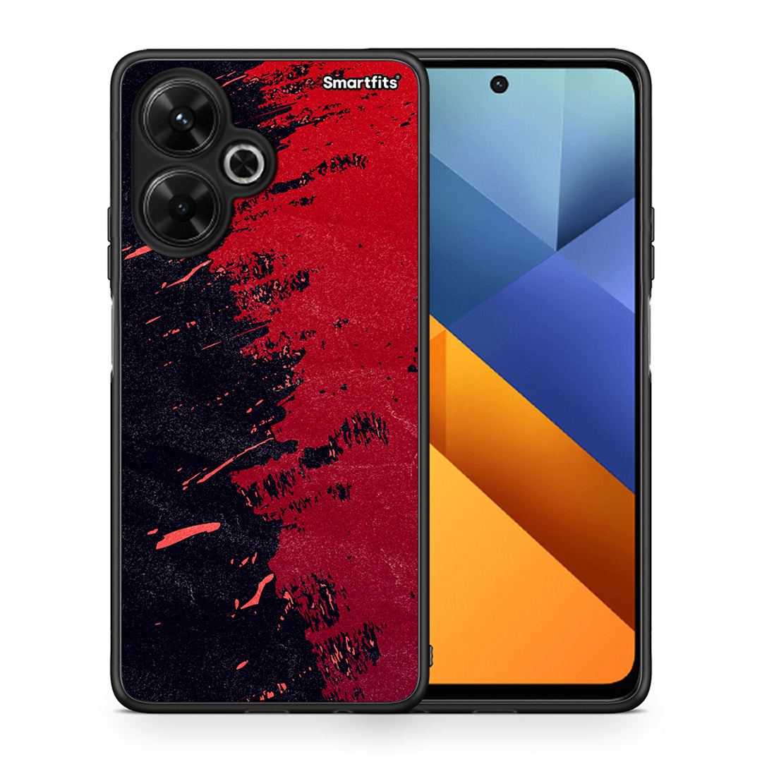 Red Paint - Xiaomi Poco M6 4G θήκη