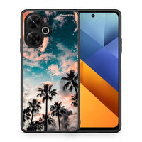 Thumbnail for Θήκη Xiaomi Poco M6 4G Sky Summer από τη Smartfits με σχέδιο στο πίσω μέρος και μαύρο περίβλημα | Xiaomi Poco M6 4G Sky Summer case with colorful back and black bezels