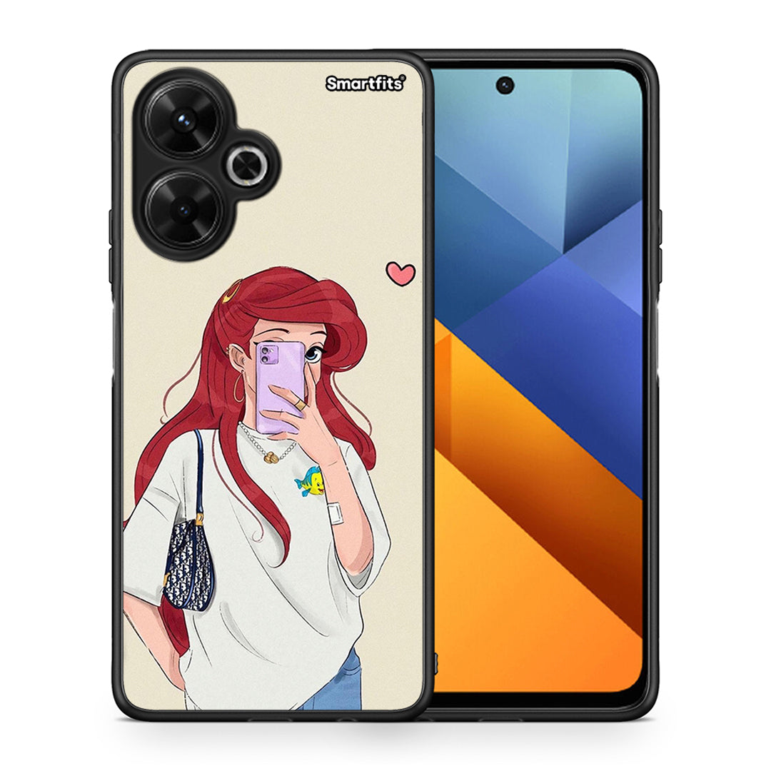 Walking Mermaid - Xiaomi Poco M6 4G θήκη