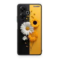 Thumbnail for Xiaomi Poco M6 4G Yellow Daisies θήκη από τη Smartfits με σχέδιο στο πίσω μέρος και μαύρο περίβλημα | Smartphone case with colorful back and black bezels by Smartfits