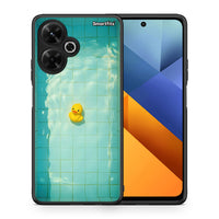 Thumbnail for Θήκη Xiaomi Poco M6 4G Yellow Duck από τη Smartfits με σχέδιο στο πίσω μέρος και μαύρο περίβλημα | Xiaomi Poco M6 4G Yellow Duck case with colorful back and black bezels