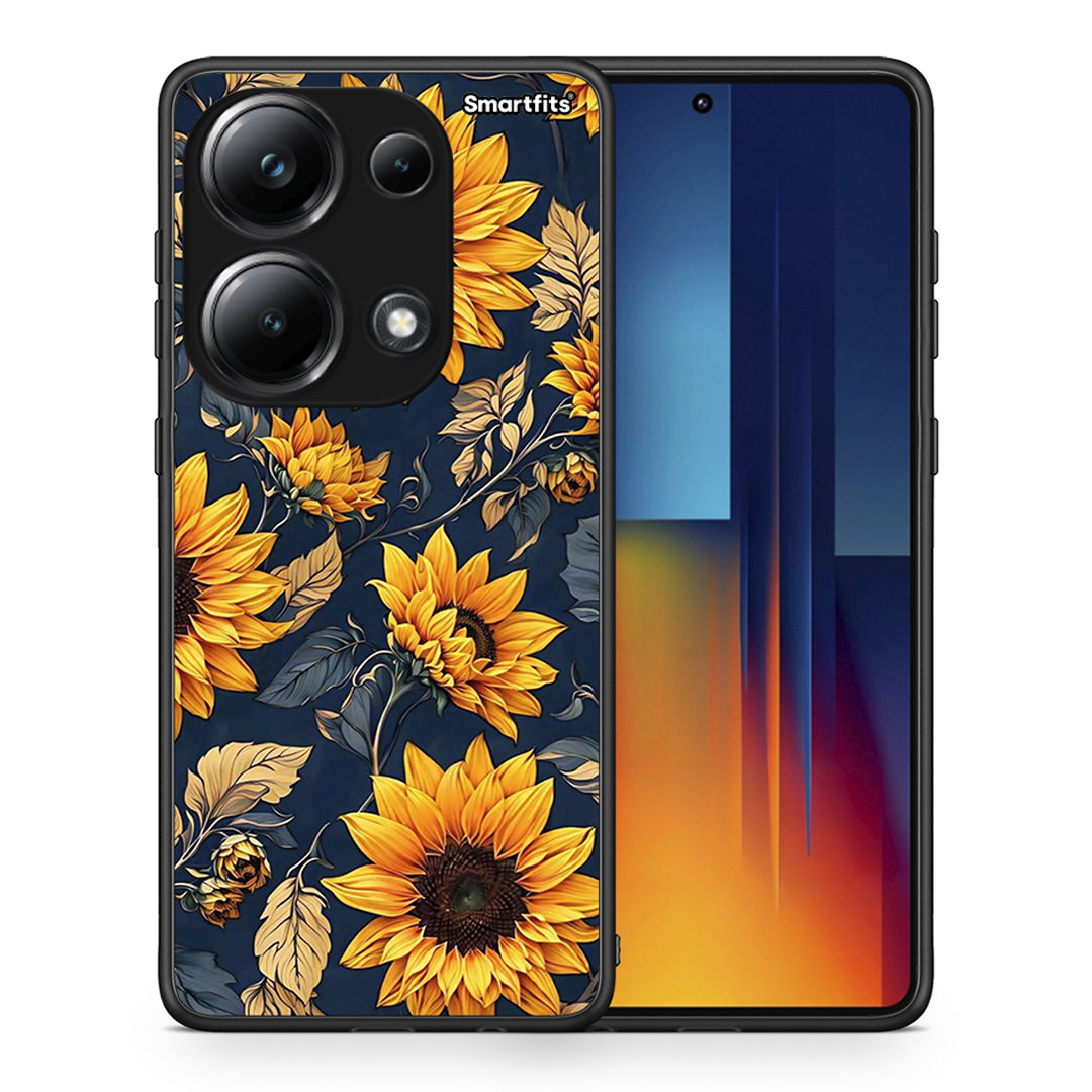 Autumn Sunflowers - Xiaomi Redmi Note 13 Pro 4G θήκη