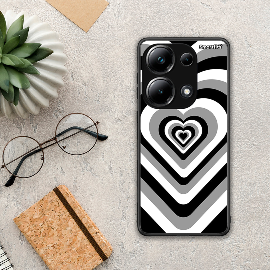 Black Hearts - Xiaomi Poco M6 Pro case