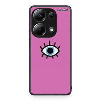 Thumbnail for Xiaomi Redmi Note 13 Pro 4G Blue Eye Pink θήκη από τη Smartfits με σχέδιο στο πίσω μέρος και μαύρο περίβλημα | Smartphone case with colorful back and black bezels by Smartfits