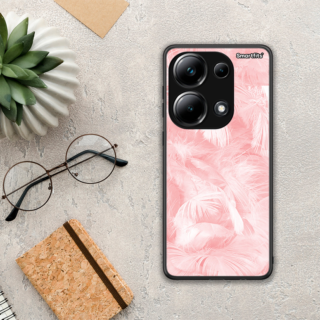 Boho Pink Feather - Xiaomi Poco M6 Pro case