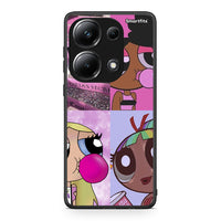 Thumbnail for Xiaomi Redmi Note 13 Pro 4G Bubble Girls Θήκη Αγίου Βαλεντίνου από τη Smartfits με σχέδιο στο πίσω μέρος και μαύρο περίβλημα | Smartphone case with colorful back and black bezels by Smartfits