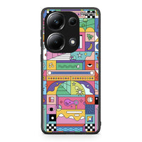 Thumbnail for Xiaomi Poco M6 Pro Bubbles Soap θήκη από τη Smartfits με σχέδιο στο πίσω μέρος και μαύρο περίβλημα | Smartphone case with colorful back and black bezels by Smartfits
