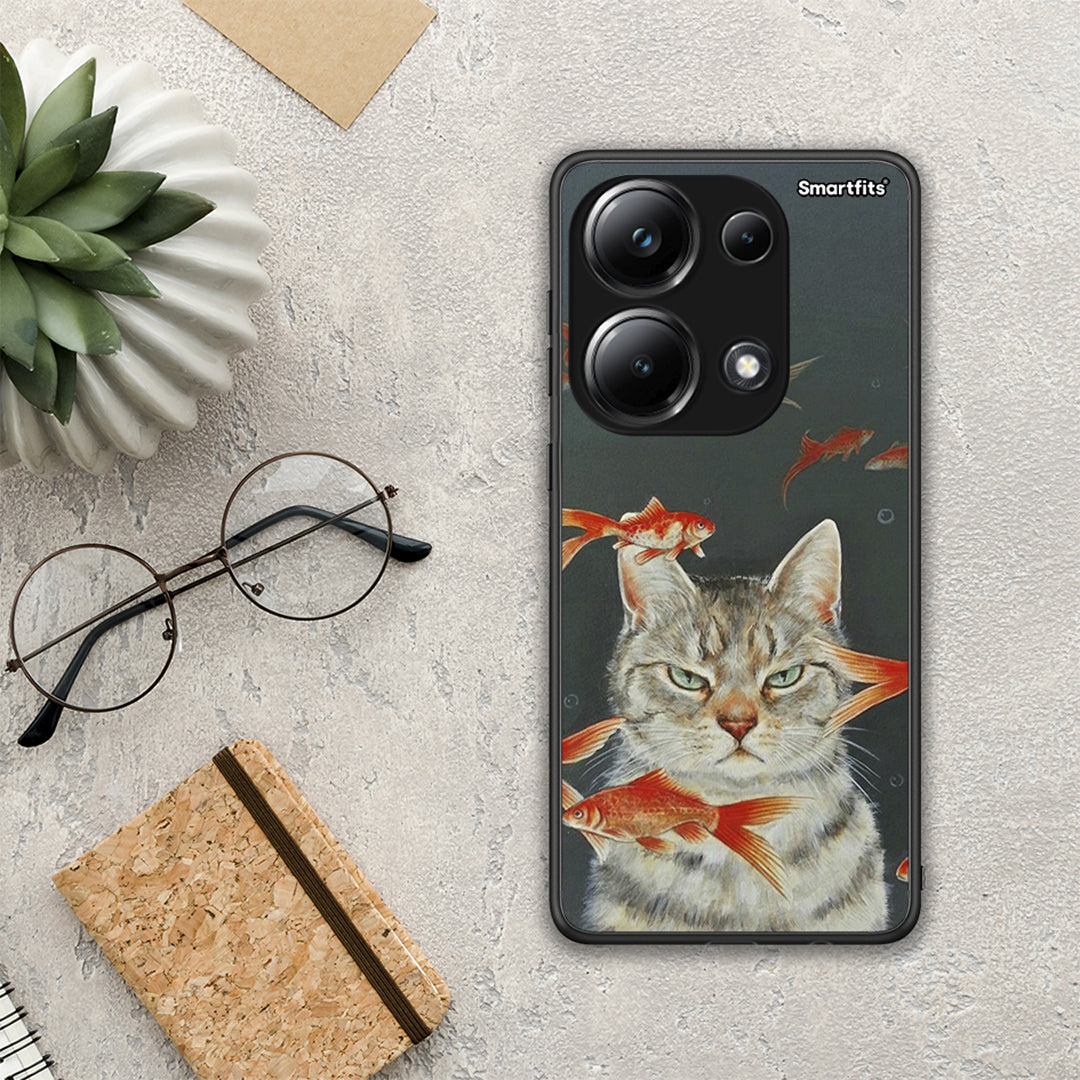 Cat Goldfish - Xiaomi Poco M6 Pro case