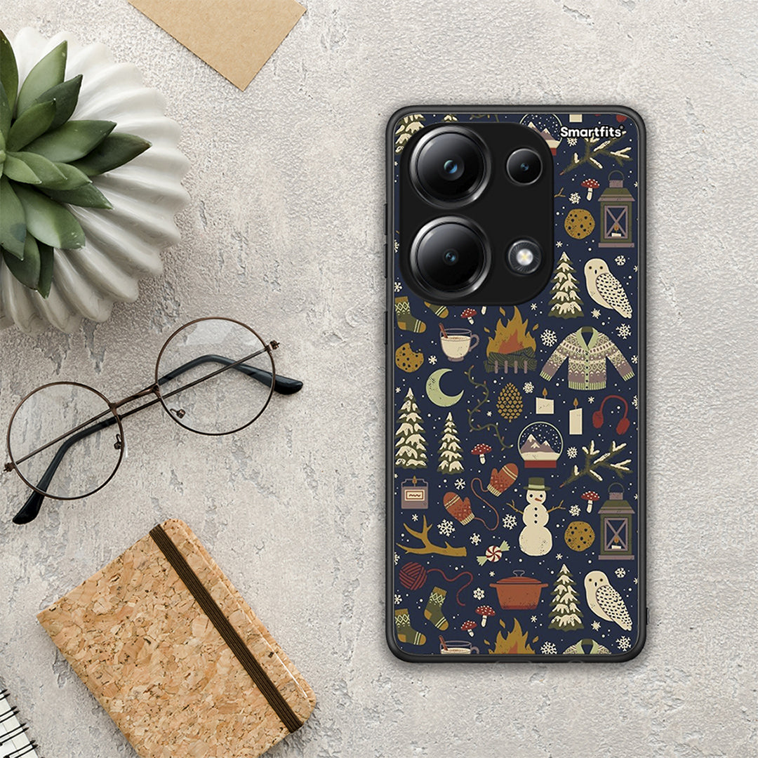 Christmas Elements - Xiaomi Poco M6 Pro case