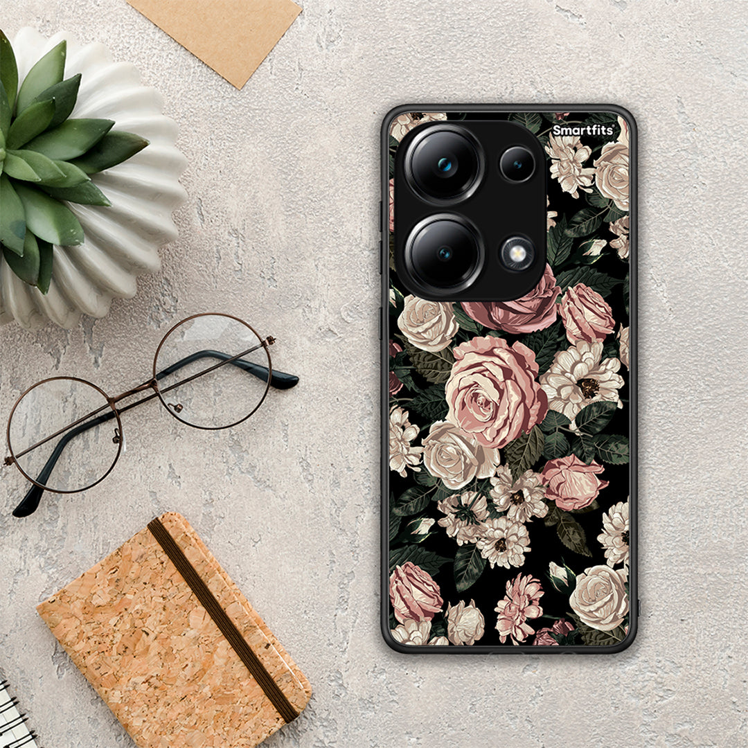 Flower Wild Roses - Xiaomi Poco M6 Pro case