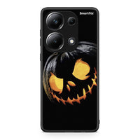 Thumbnail for Xiaomi Poco M6 Pro Halloween Scary Pumpkin Θήκη από τη Smartfits με σχέδιο στο πίσω μέρος και μαύρο περίβλημα | Smartphone case with colorful back and black bezels by Smartfits