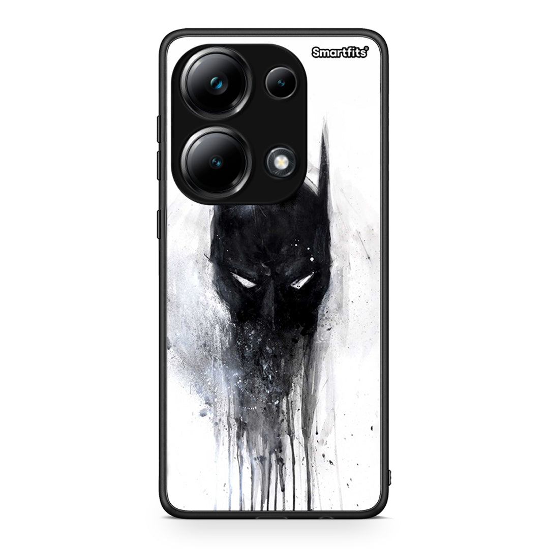 4 - Xiaomi Poco M6 Pro Paint Bat Hero case, cover, bumper