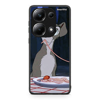 Thumbnail for Xiaomi Poco M6 Pro Lady And Tramp 1 Θήκη Αγίου Βαλεντίνου από τη Smartfits με σχέδιο στο πίσω μέρος και μαύρο περίβλημα | Smartphone case with colorful back and black bezels by Smartfits