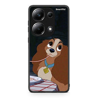 Thumbnail for Xiaomi Redmi Note 13 Pro 4G Lady And Tramp 2 Θήκη Αγίου Βαλεντίνου από τη Smartfits με σχέδιο στο πίσω μέρος και μαύρο περίβλημα | Smartphone case with colorful back and black bezels by Smartfits