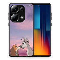 Thumbnail for Θήκη Xiaomi Poco M6 Pro Lady And Tramp από τη Smartfits με σχέδιο στο πίσω μέρος και μαύρο περίβλημα | Xiaomi Poco M6 Pro Lady And Tramp case with colorful back and black bezels