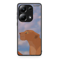 Thumbnail for Xiaomi Redmi Note 13 Pro 4G Lion Love 2 Θήκη Αγίου Βαλεντίνου από τη Smartfits με σχέδιο στο πίσω μέρος και μαύρο περίβλημα | Smartphone case with colorful back and black bezels by Smartfits