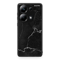 Thumbnail for Xiaomi Poco M6 Pro Marble Black θήκη από τη Smartfits με σχέδιο στο πίσω μέρος και μαύρο περίβλημα | Smartphone case with colorful back and black bezels by Smartfits