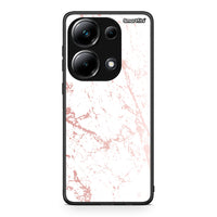 Thumbnail for 116 - Xiaomi Poco M6 Pro Pink Splash Marble case, cover, bumper